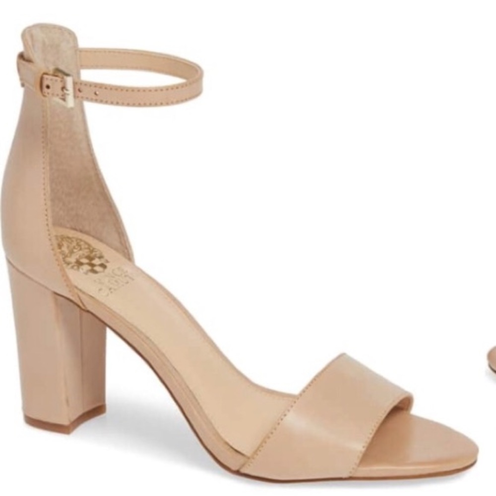 Nude Vince Camuto Corlina heels
